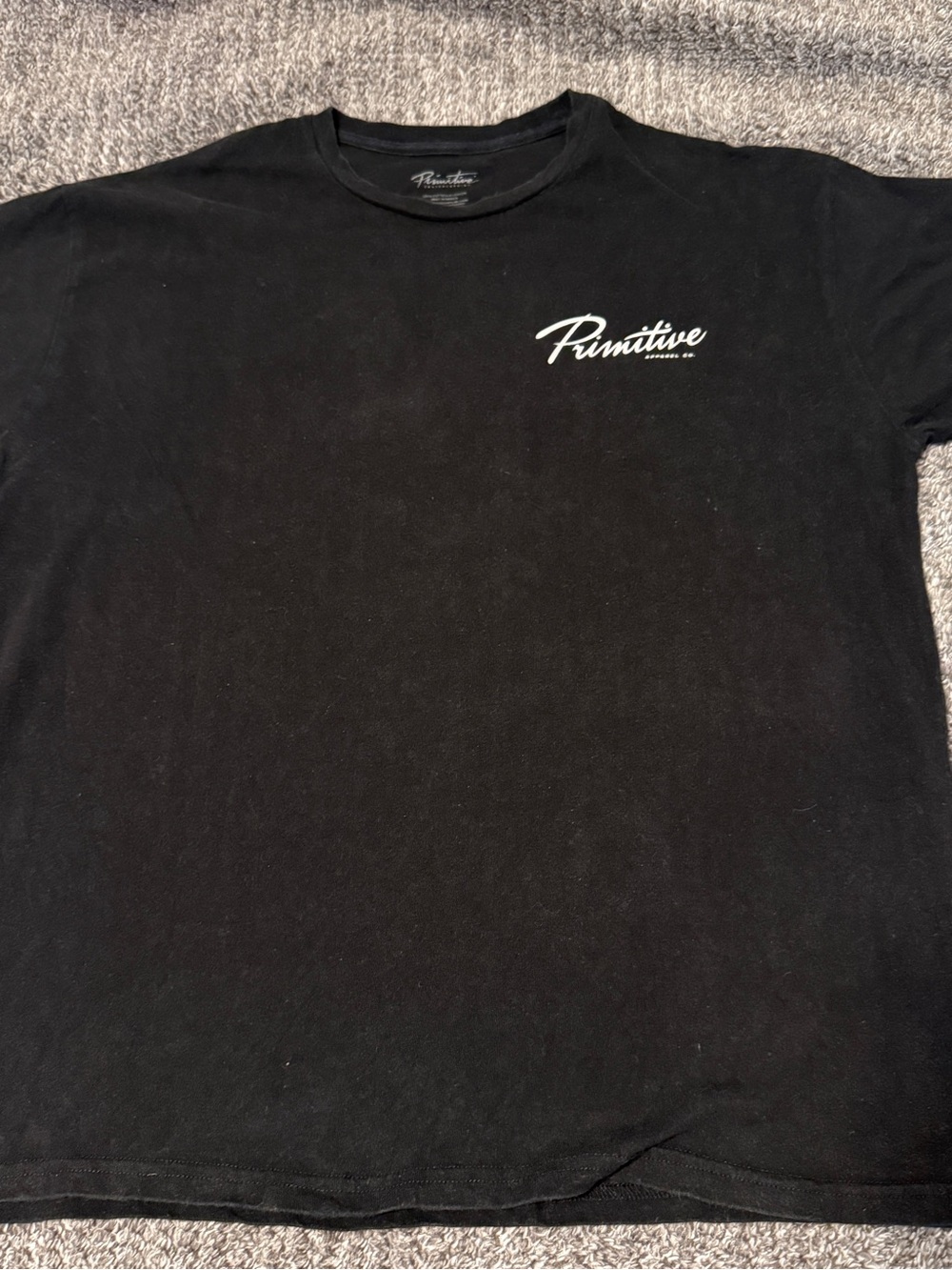 Primitive Skateboarding Skull Rose Graphic T Shirt